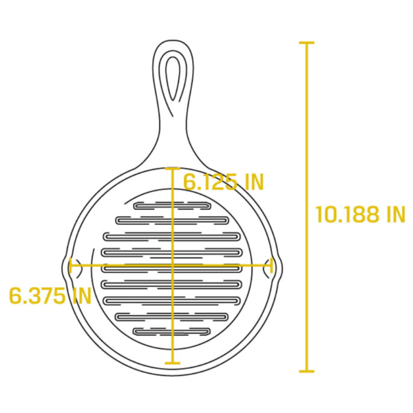 chao-gang-nuong-lodge-cast-iron-grill-pan-6.7-inch-2