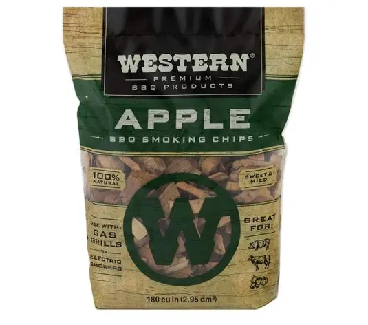 Western Premium BBQ Apple smoking chips 1