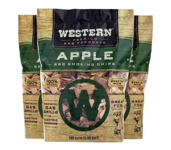Western Premium BBQ Apple smoking chips