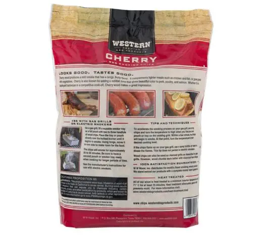 Western Premium BBQ Cherry smoking chips 3