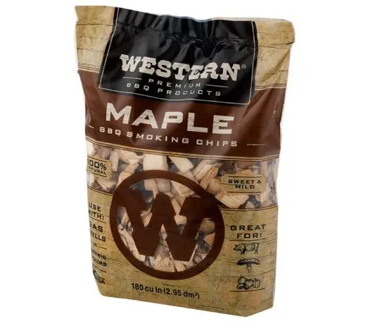 Western Premium BBQ Maple smoking chips 3