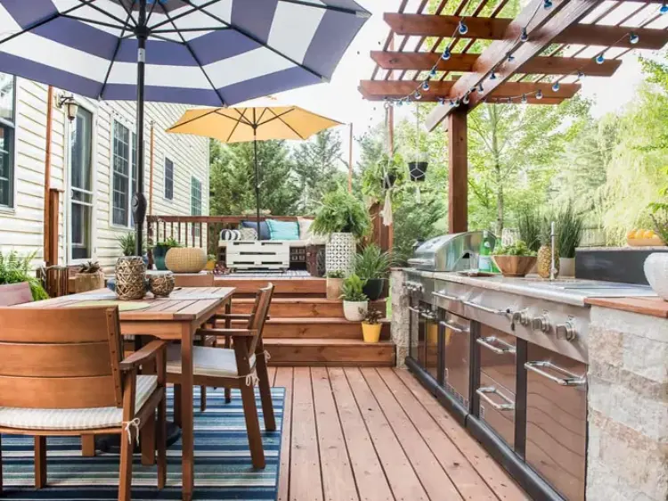 bep-ngoai-trơi-san-vuon