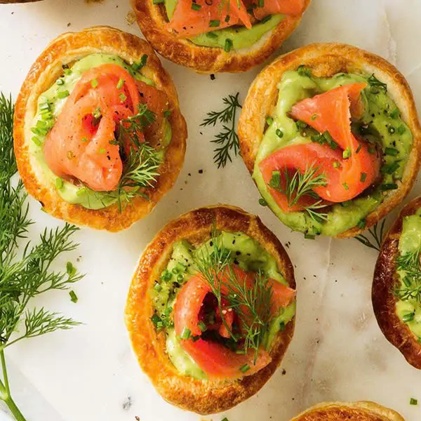 smoked-salmon-avocado-and-herb-tarts