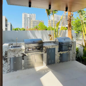 Khu BBQ ngoài trời