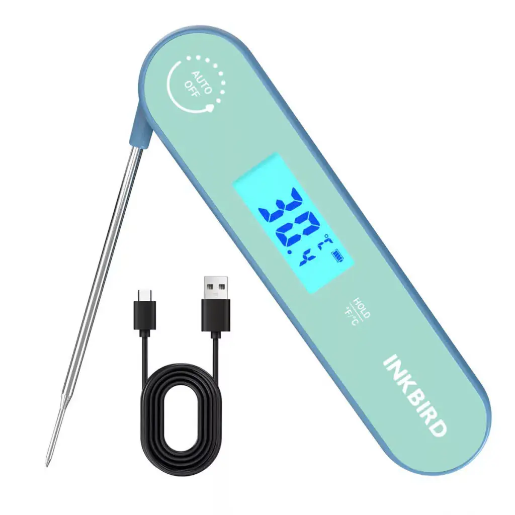 Nhiệt kế thực phẩm kỹ thuật số Inkbird Digital Thermometer IHT-1K (1) Nhiệt kế thực phẩm kỹ thuật số Inkbird Digital Thermometer IHT-1K (1)