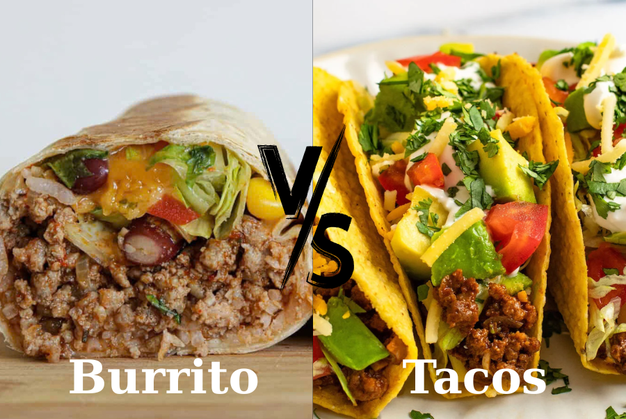 Sự khác biệt giữa Burrito và tacos