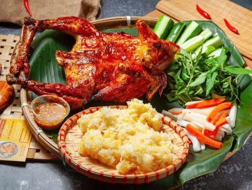 Gà nướng mắm nhĩ