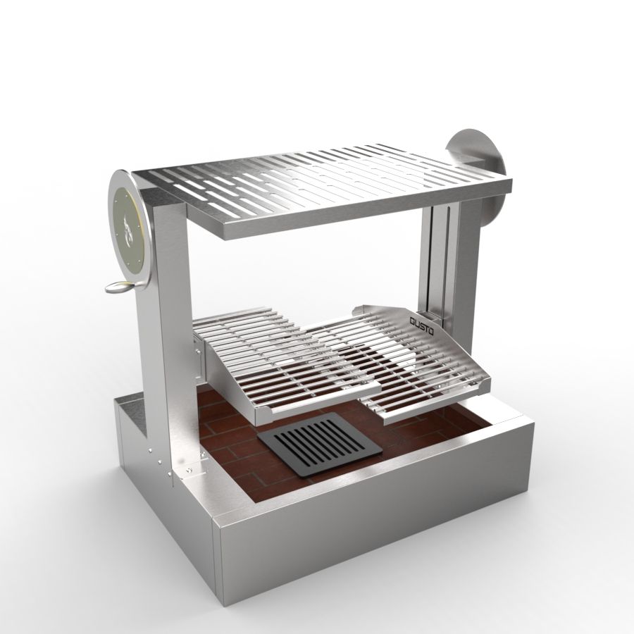 Bếp nướng than Argentine double parrilla Gusto GHDP3V0 (2) Bếp nướng than Argentine double parrilla Gusto GHDP3V0 (2)