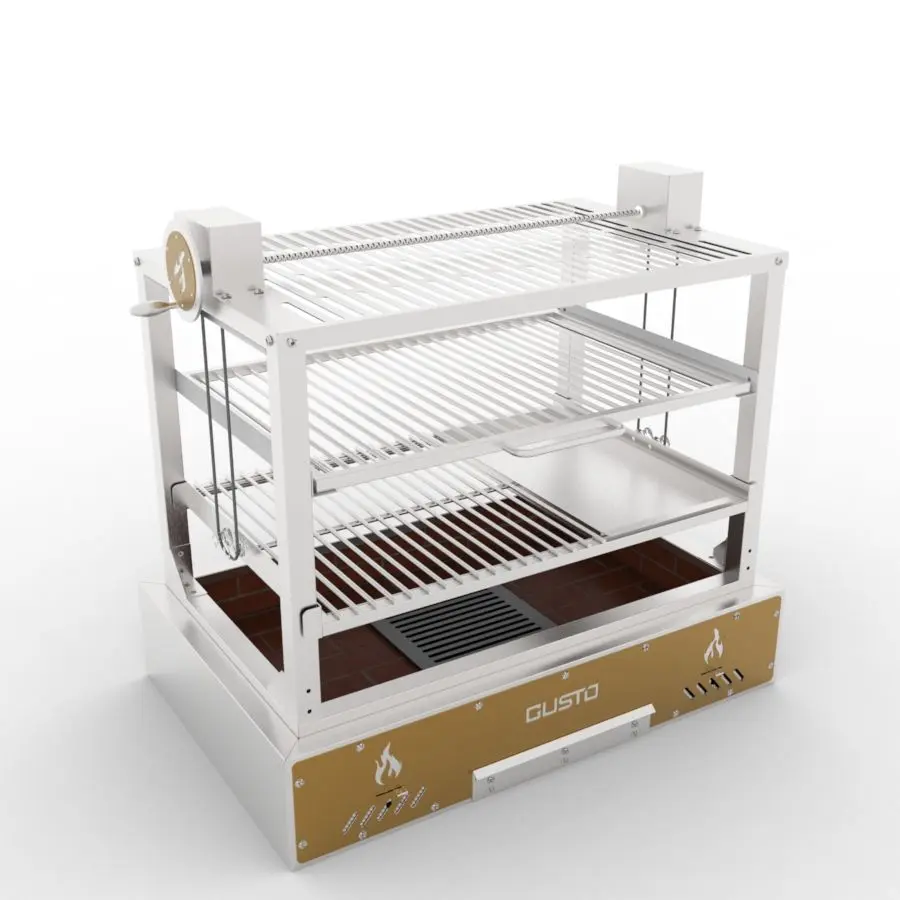 Bếp nướng than Gusto Robata commercial charcoal grill GRBTC3v1 - 2 Bếp nướng than Gusto Robata commercial charcoal grill GRBTC3v1 - 2