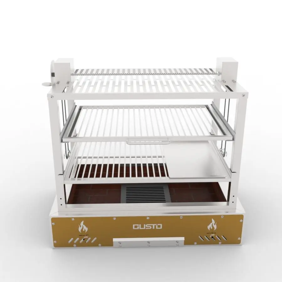 Bếp nướng than Gusto Robata commercial charcoal grill GRBTC3v1 - 3 Bếp nướng than Gusto Robata commercial charcoal grill GRBTC3v1 - 3