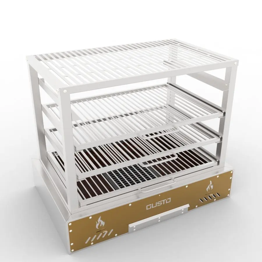 Bếp nướng than Gusto Robata commercial grill GRBTC3V0 - 1 Bếp nướng than Gusto Robata commercial grill GRBTC3V0 - 1