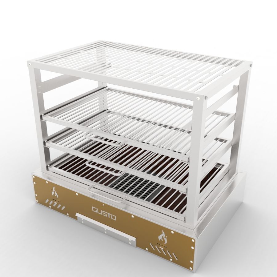 Bếp nướng than Gusto Robata commercial grill GRBTC3V0 - 2 Bếp nướng than Gusto Robata commercial grill GRBTC3V0 - 2