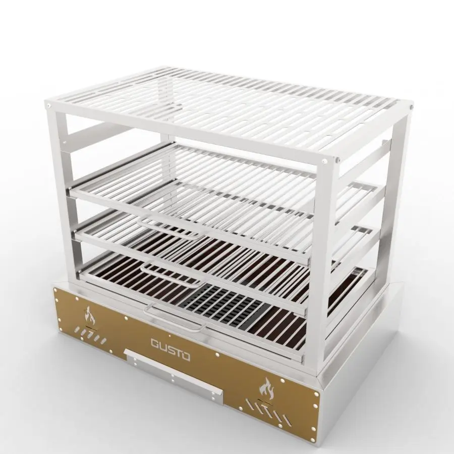 Bếp nướng than Gusto Robata commercial grill GRBTC3V0 - 2 Bếp nướng than Gusto Robata commercial grill GRBTC3V0 - 2