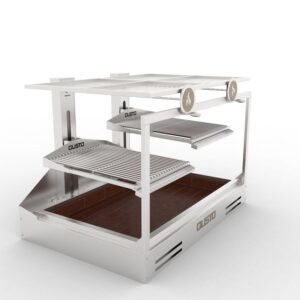 Bếp nướng than nhà hàng Argentine double parrila built-in Gusto GHDP3V2 (14)