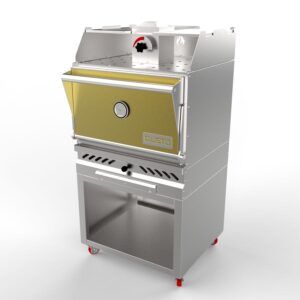 Gusto commercial charcoal oven grill w space-1