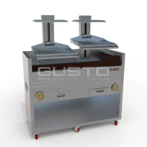 Bếp nướng than hoa nhà hàng gusto argentine 2 parrilla