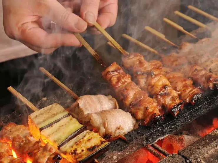 công thức món thịt xiên nướng Yakitori Nhật Bản