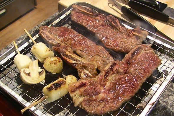 món nướng galbi Hàn Quốc