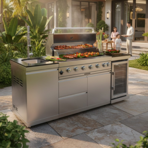 Quầy bếp nướng ngoài trời Gusto Elite
