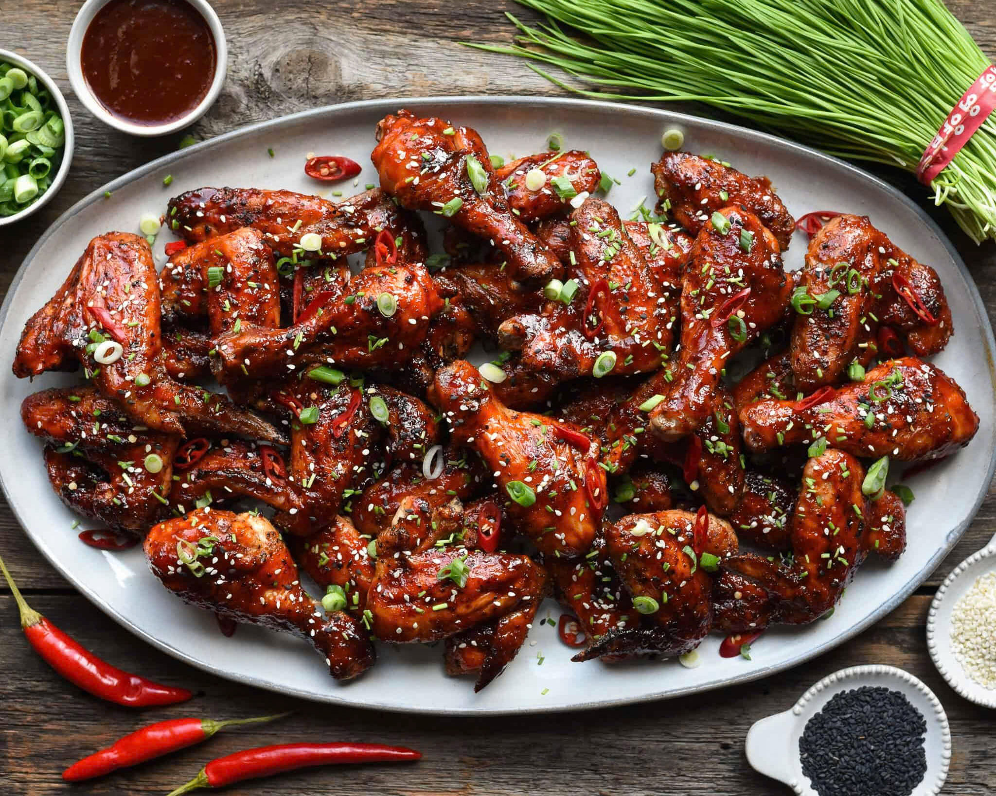 Công thức gà kiểu Hàn cay ngọt