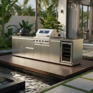 hệ bếp nướng ngoài trời Gusto 4pro outdoor BBQ kitchen
