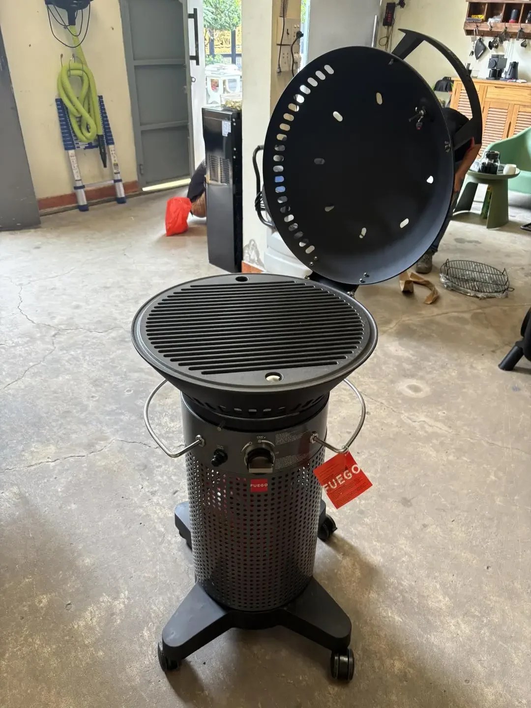 Bếp nướng gas Fuego nhỏ gọn phù hợp cho gia đình từ 3-4 người