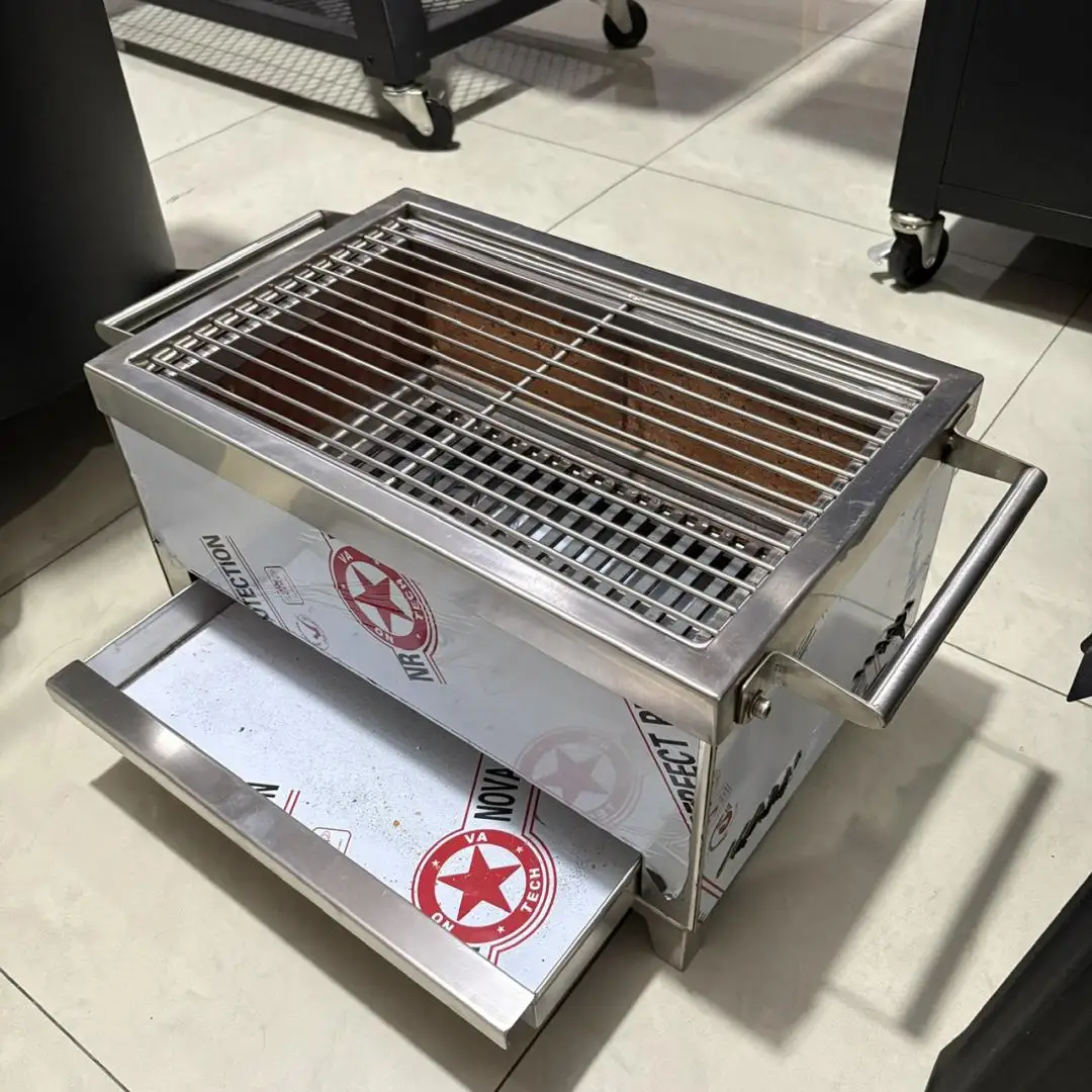 Bếp nướng than hoa di động - nhỏ gọn