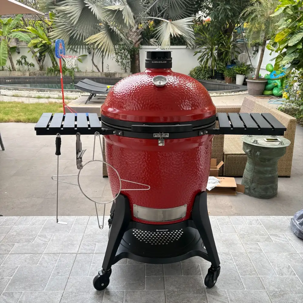 Lò nướng than Kamado Joe bằng gốm