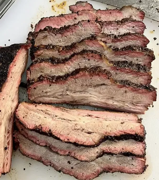 smoked beef brisket