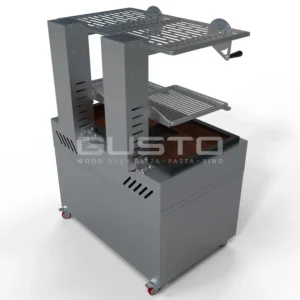 Bếp nướng than hoa cho nhà hàng Gusto Double Parrilla w Cabinet-1
