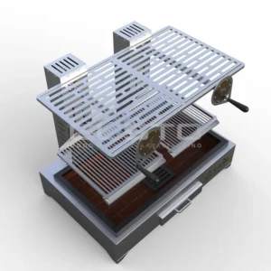 Bếp nướng than hoa nhà hàng Gusto Double Parrilla-2