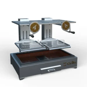 Bếp nướng than hoa nhà hàng Gusto Double Parrilla