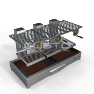 Bếp nướng than hoa nhà hàng Gusto Triple Parrilla-1