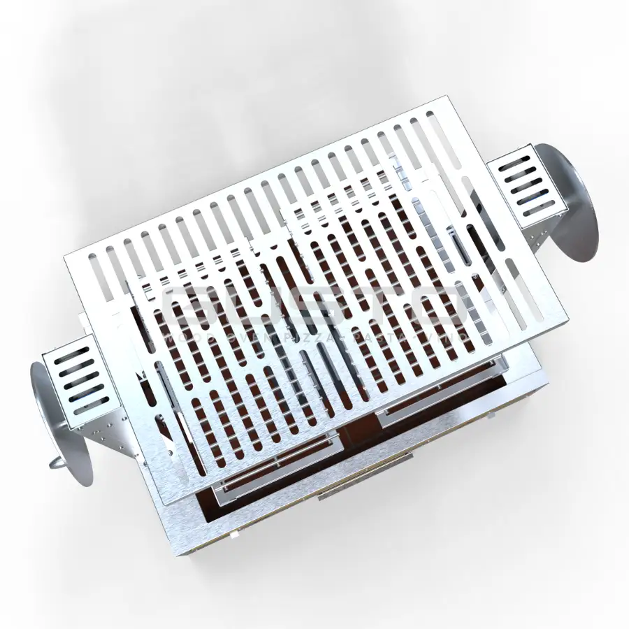 Bếp nướng than nhà hàng Gusto Argentine Double Parrilla-1