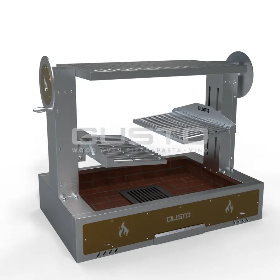 Bếp nướng than nhà hàng Gusto Argentine Double Parrilla