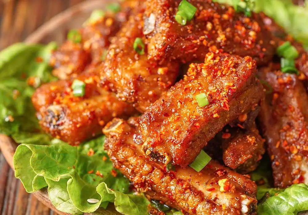 Sườn nướng muối ớt