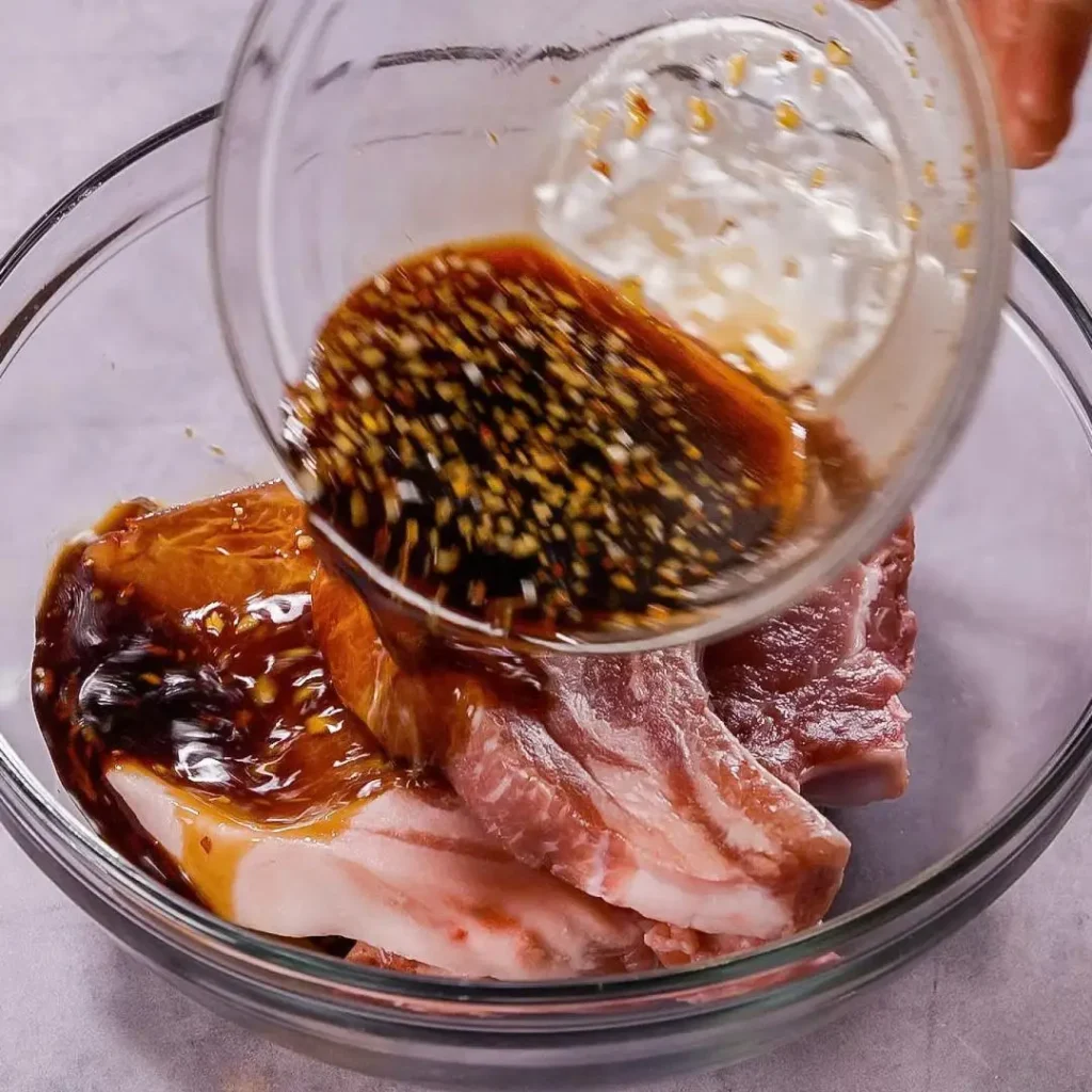 Ướp thịt heo nướng BBQ