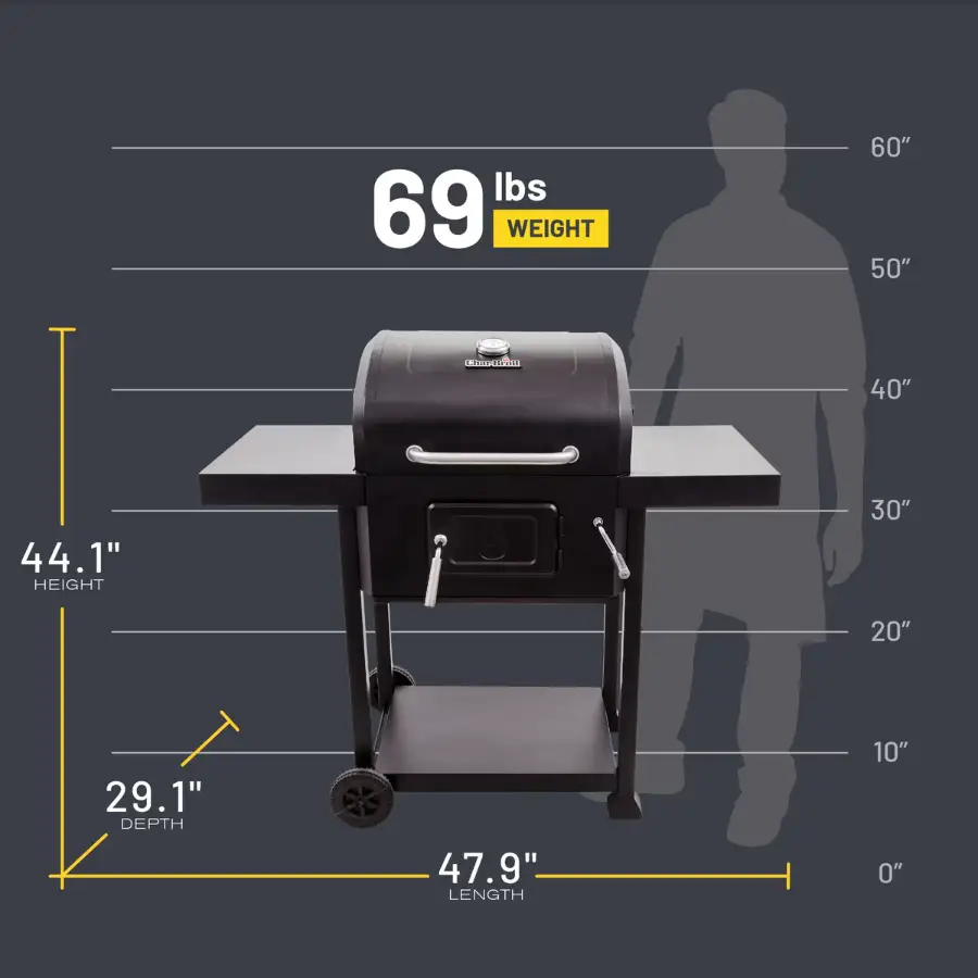 Bếp Nướng Than Char-Broil Performance 580 Charcoal Grill -5 Bếp Nướng Than Char-Broil Performance 580 Charcoal Grill -5