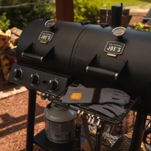 Lò nướng Hybrid Combo Than & Gas Oklahoma Joe's Canyon -10